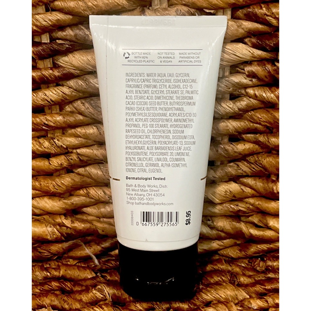Bath & Body Works Men's Collection Whiskey Reserve Hydration Body Cream 2.5 oz - Picture 2 of 2